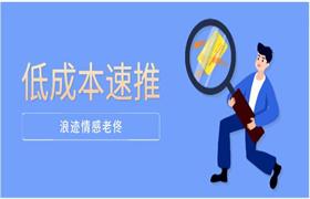 浪迹老佟《低成本速推》